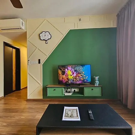 Cozy Retreat With Mountain Views Apartment Rawang Exterior photo